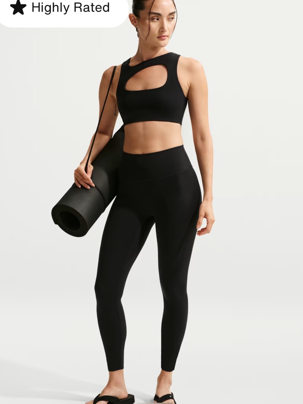 NWT Nike Zenvy 7/8 Leggings